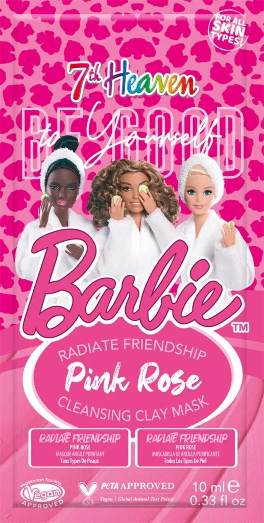 Montagne Jeunesse 7th Heaven Mask Barbie Clay Pink Rose (1 stuk)