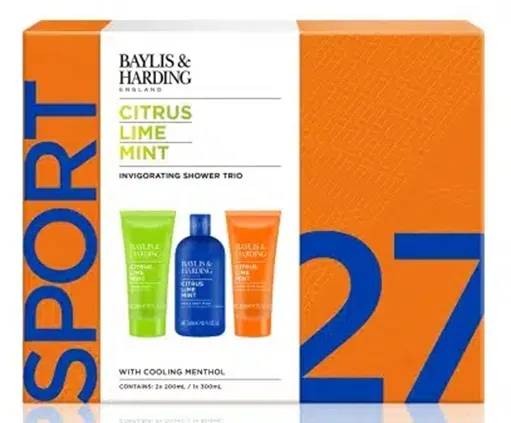 Baylis & Harding Geschenkset Men Shower Trio Citrus Lime Mint (1 set)