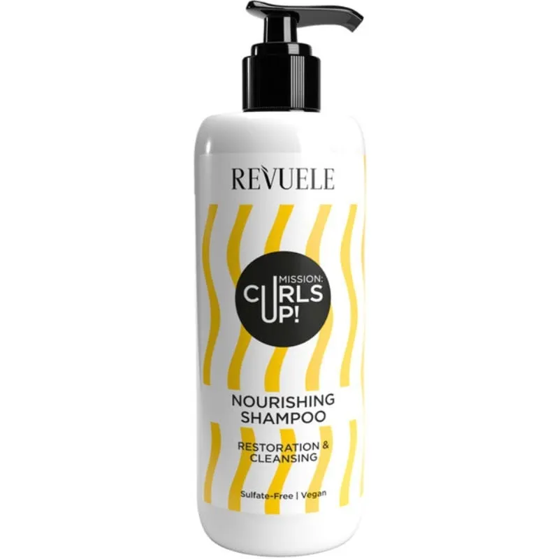 Revuele Mission Curls Up Nourishing Shampoo (400 ml)