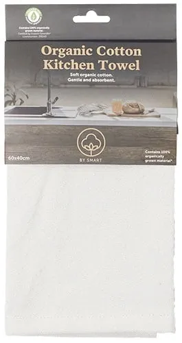 Smart Nature Keukenhanddoek Biokatoen Grijs (1 stuk)