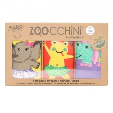 Zoocchini Oefenbroekjes 2-3 Girl Ballerina (3 stuks)