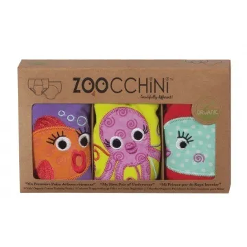 Zoocchini Oefenbroekjes 3-4 Girl Ocean (3 stuks)