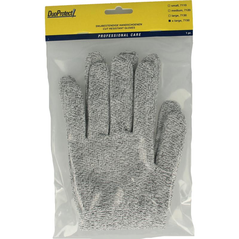 Duoprotect Snijbestendige Handschoen Maat XL (1 paar)