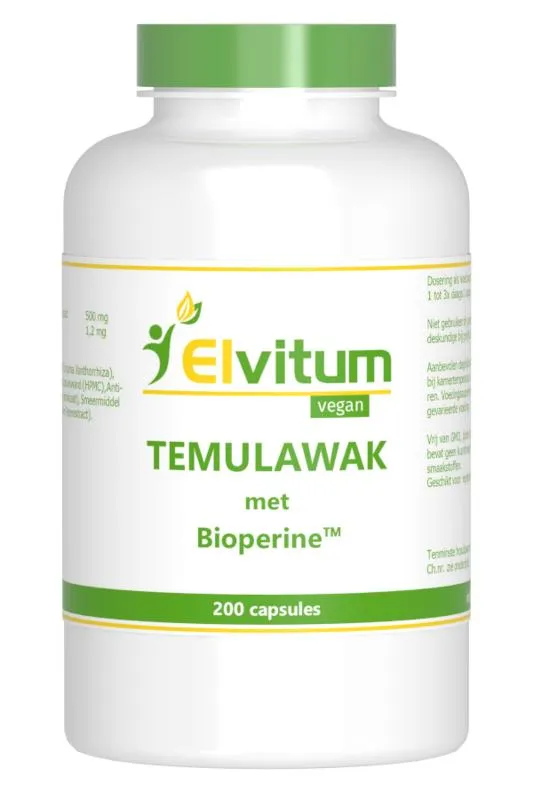 Elvitum Temulawak (200 capsules)