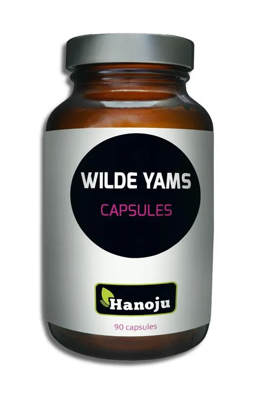 Hanoju Wild Yams 500mg (90 vega capsules)