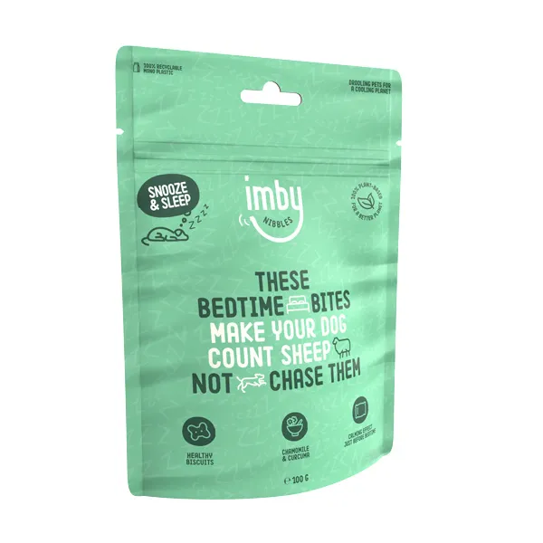 Imby Pet Food Hondensnack Biscuit Plantaardig (100 gr)