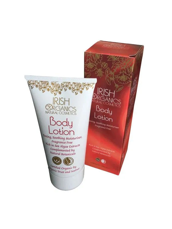 Irish Organics Bodylotion Zeewier Parfumvrij Bio (150 ml)
