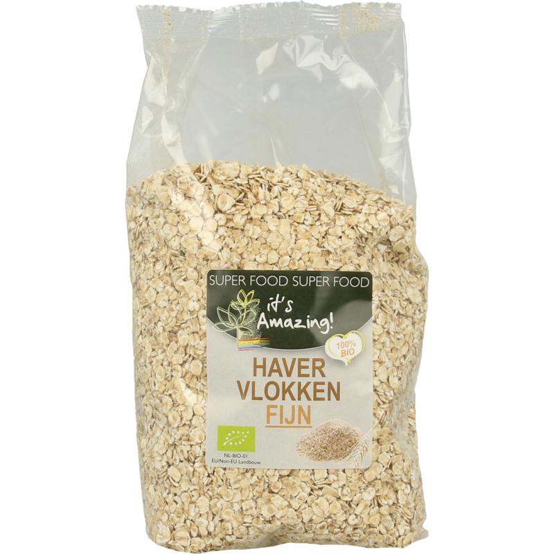 It's Amazing Havervlokken Fijn Bio (500 gr)