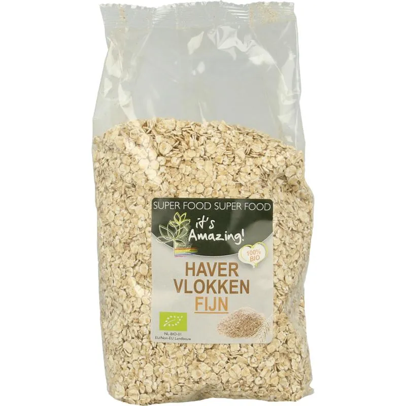 It's Amazing Havervlokken Fijn Bio (500 gr)