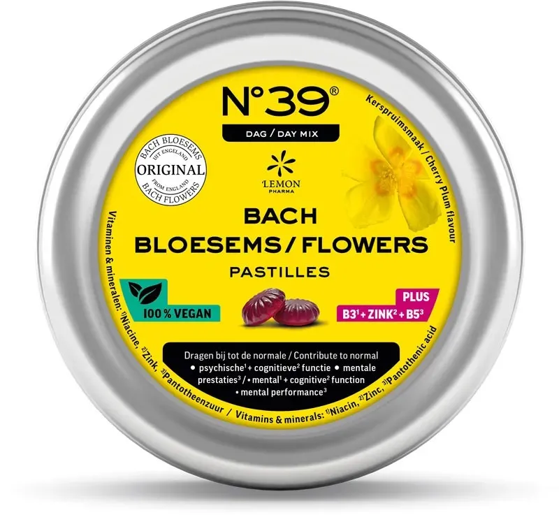 Lemonpharma Bach Pastille Vegan Noodgeval Nr. 39 Bio (50 gr)