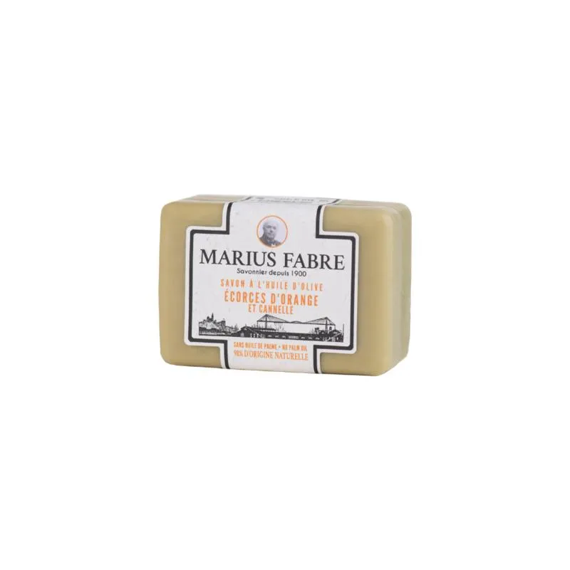 Marius Fabre Zeep Sinaasappel - Kaneel (100 gr)