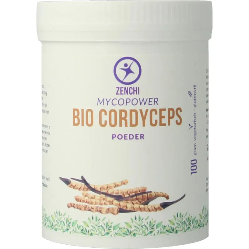 Mycopower Cordyceps Sinensis Poeder Bio (100 gr)