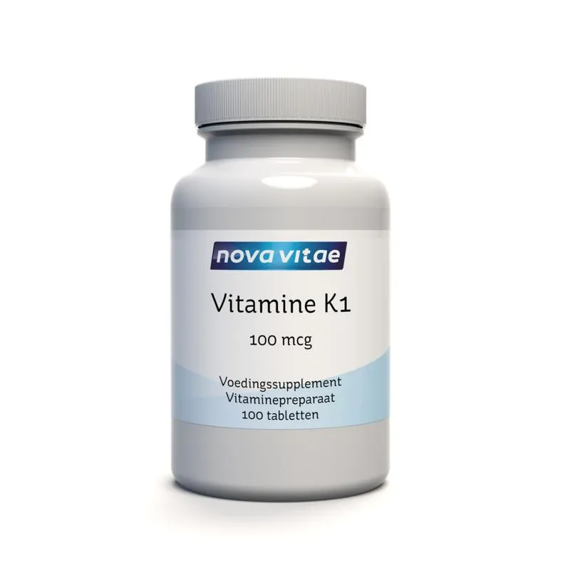 Nova Vitae Vitamine K1 (100 tabletten)