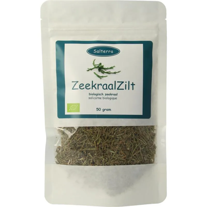 Salterra Zeekraal Zilt Grof Navulling Bio (50 gr)