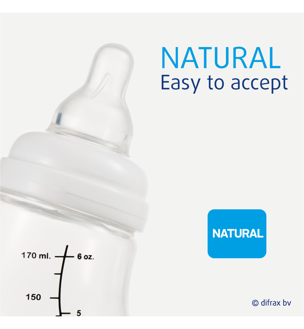 Difrax S-Fles natural creme (250 ml) - image 8