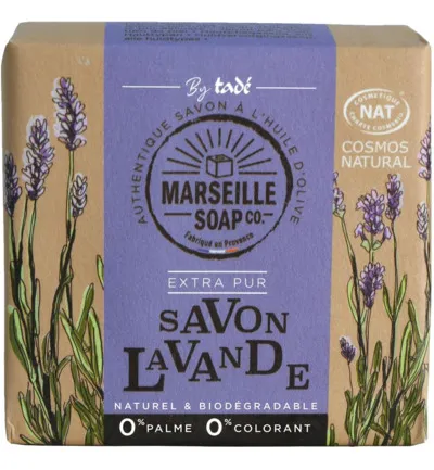 Marseille Soap Lavendelzeep cosmos nat (100 gr)