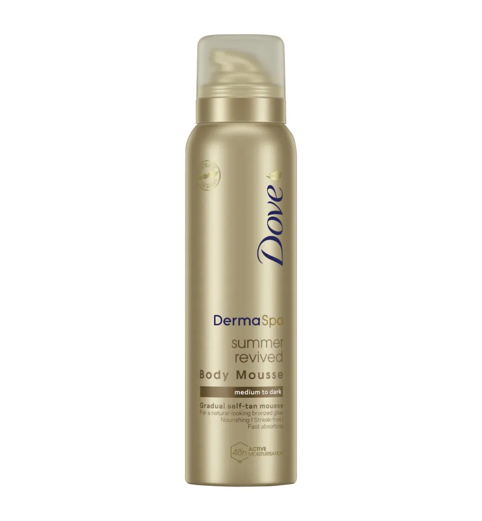 Dove Body mousse tan medium/dark (150 ml)