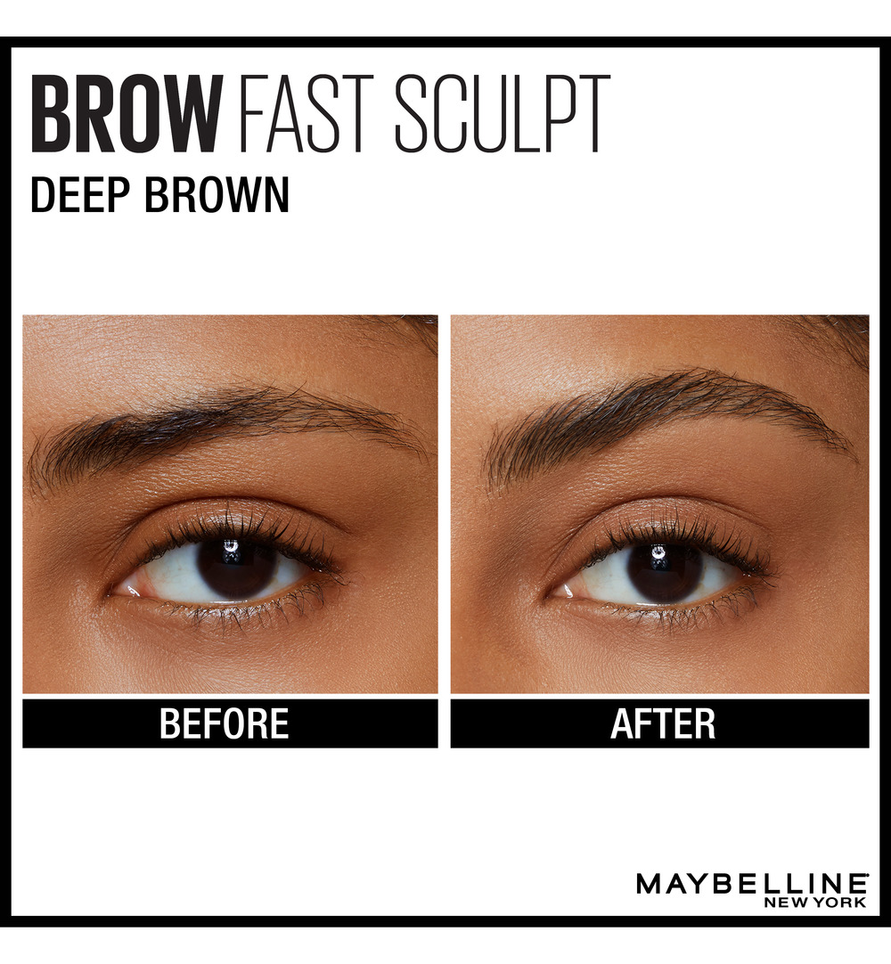 Maybelline New York Brow fast sculpt 06 deep brown (1 stuk) - image 2