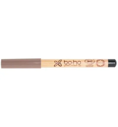Boho Cosmetics Oogpotlood noir 01 vegan (1 stuk)