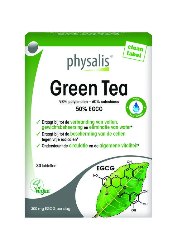 Physalisgreen tea (30 tabletten)