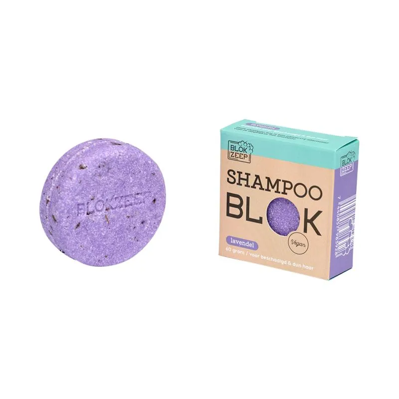 Blokzeep Shampoo bar lavendel (60 gr)
