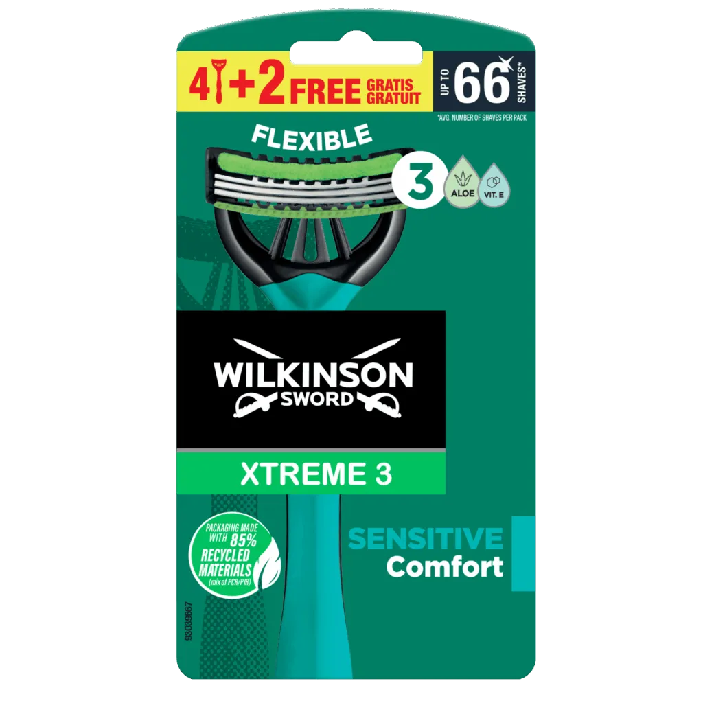 Wilkinson Extreme 3 Sensitive Comfort (6 stuks)
