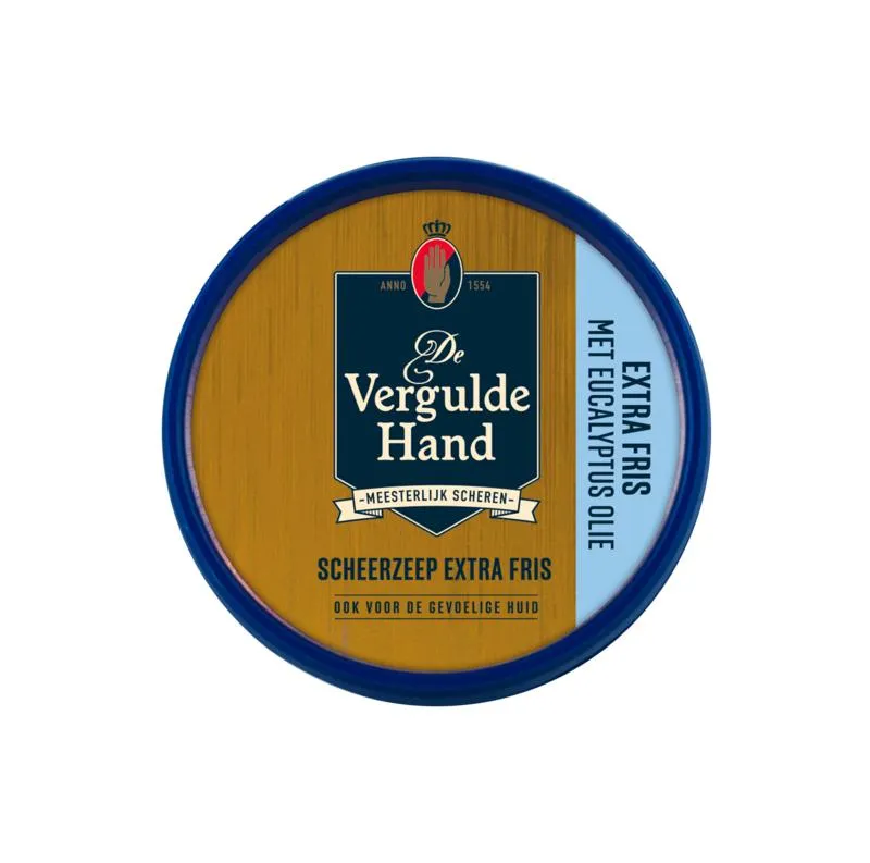 De Vergulde Hand Scheerzeep extra fresh (75 gr)