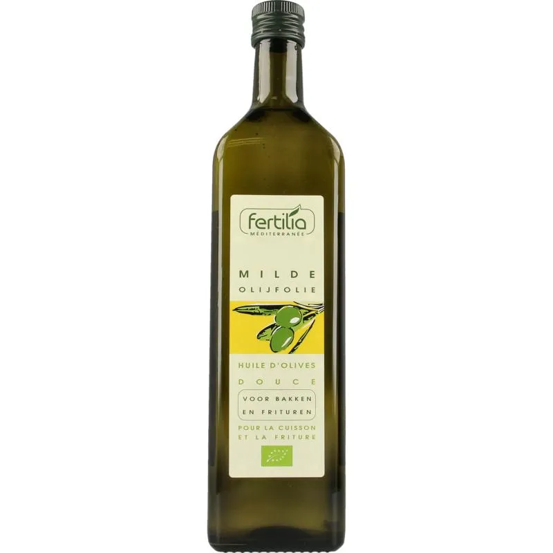 Fertilia Olijfolie Mild Voor Bakken En Braden Bio (1000 ml)