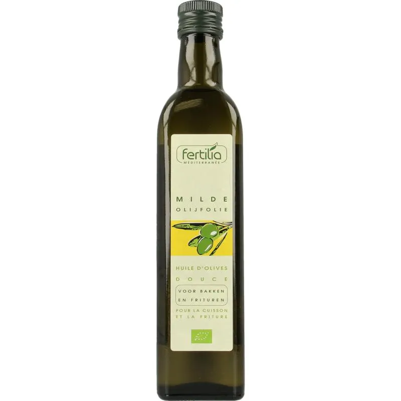 Fertilia Olijfolie Mild Voor Bakken En Braden Bio (500 ml)