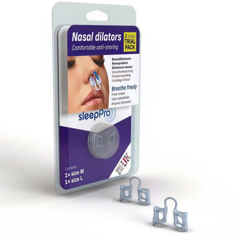 SleepPro Neusspreider proefverpakking - 2 maten M/L (2 stuks)