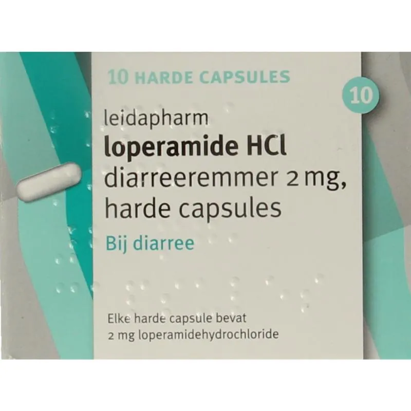 Leidapharm Loperamide 2mg (10 capsules)