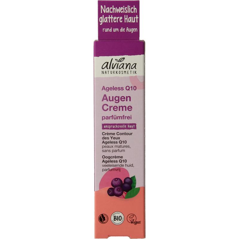 Alviana Oogcreme anti-aging Q10 (15 ml)