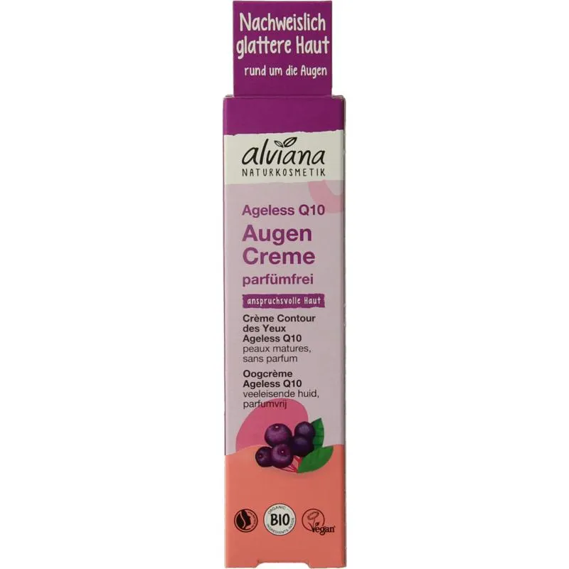 Alviana Oogcreme anti-aging Q10 (15 ml)