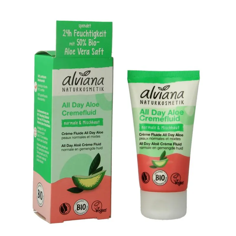 Alviana All day aloe creme fluid (50 ml)