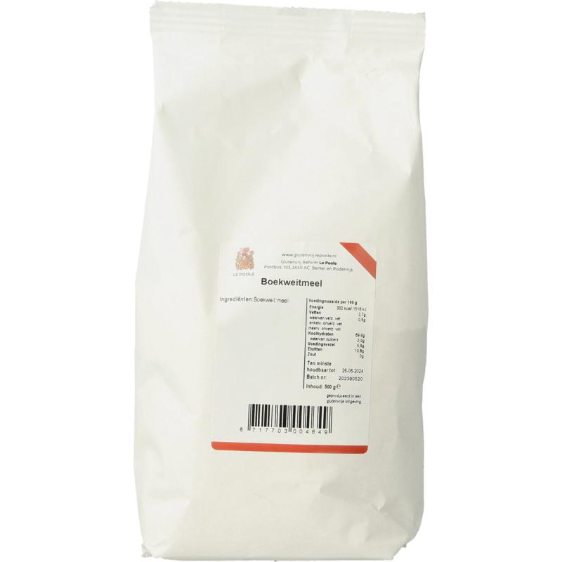Le Poole Boekweitmeel (500 gr)