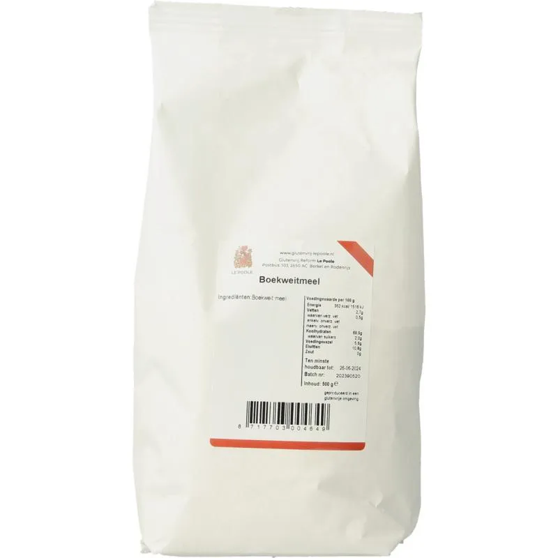Le Poole Boekweitmeel (500 gr)