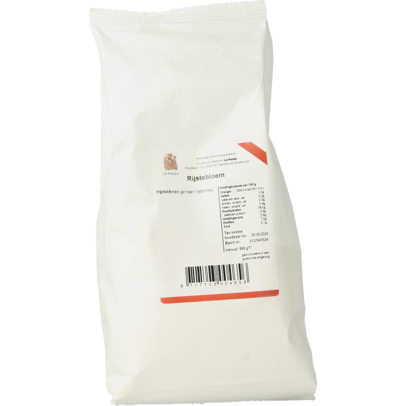Le Poole Rijstebloem Wit (500 gr)