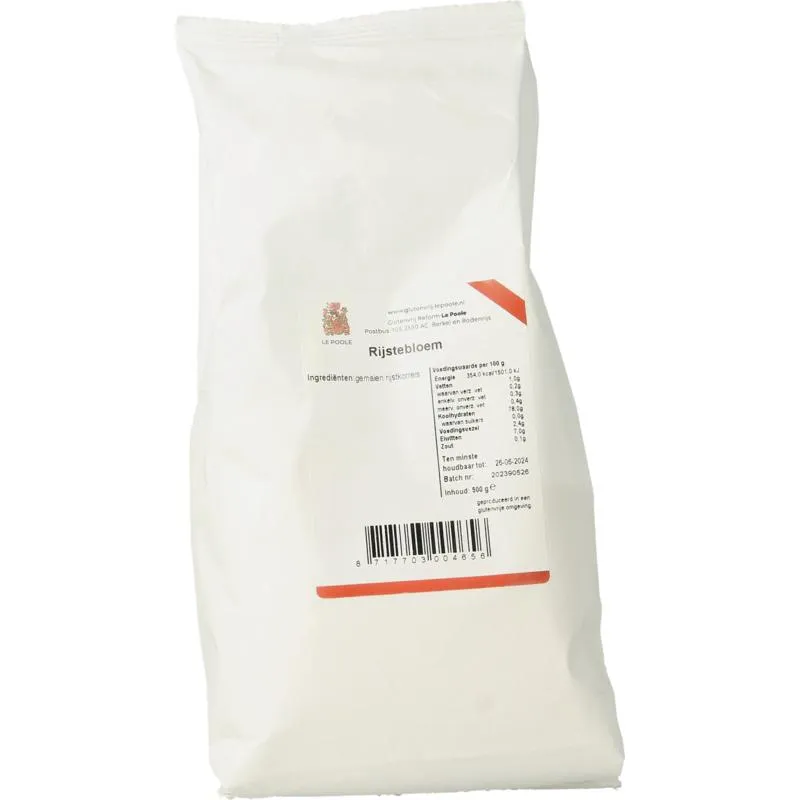 Le Poole Rijstebloem Wit (500 gr)