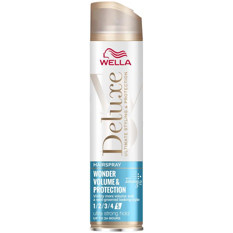 Wella Deluxe haarspray volume & prot ection (250 ml)
