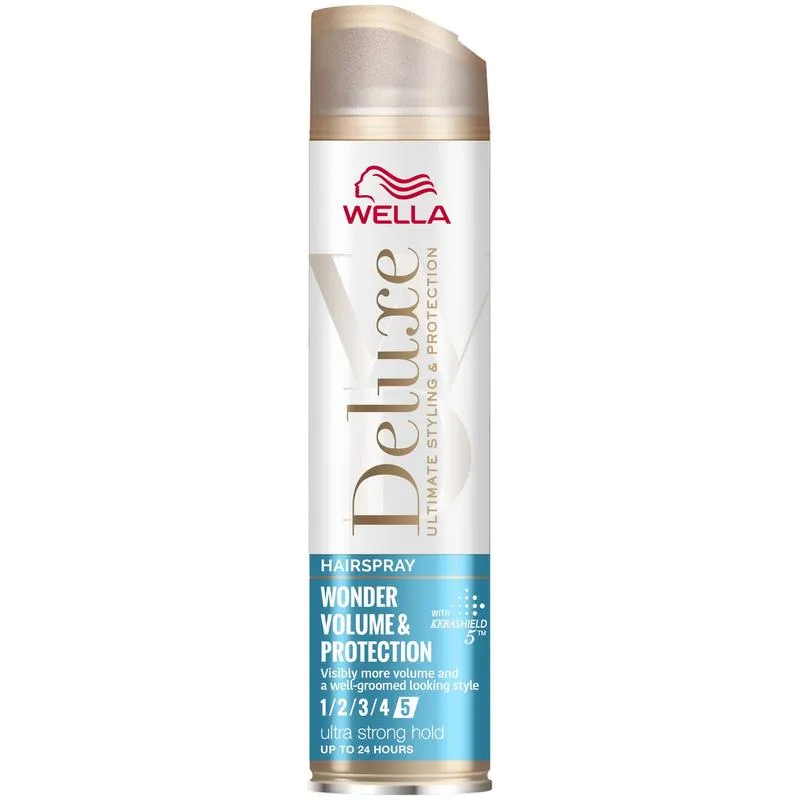 Wella Deluxe haarspray volume & prot ection (250 ml)