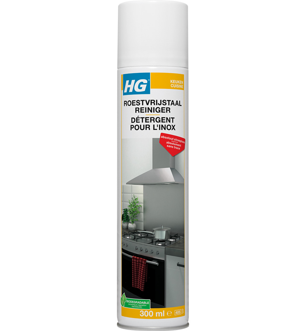HG Roestvrijstaal Reiniger (300 ml)