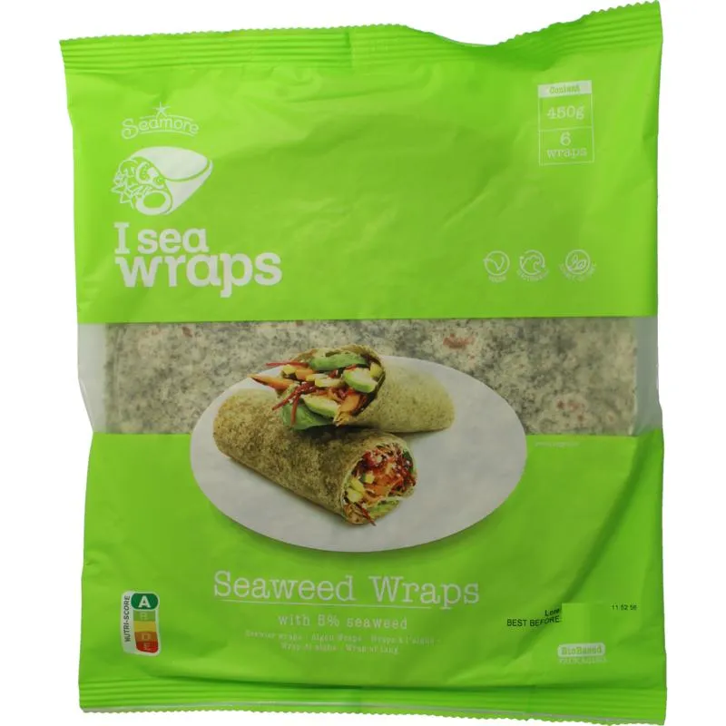 Seamore Zeewier Wrap (6 stuks)