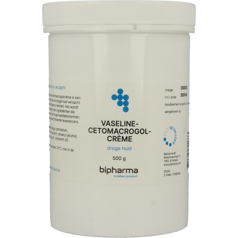 Bipharma Vaselinecetomacrogolcreme (500 gr)