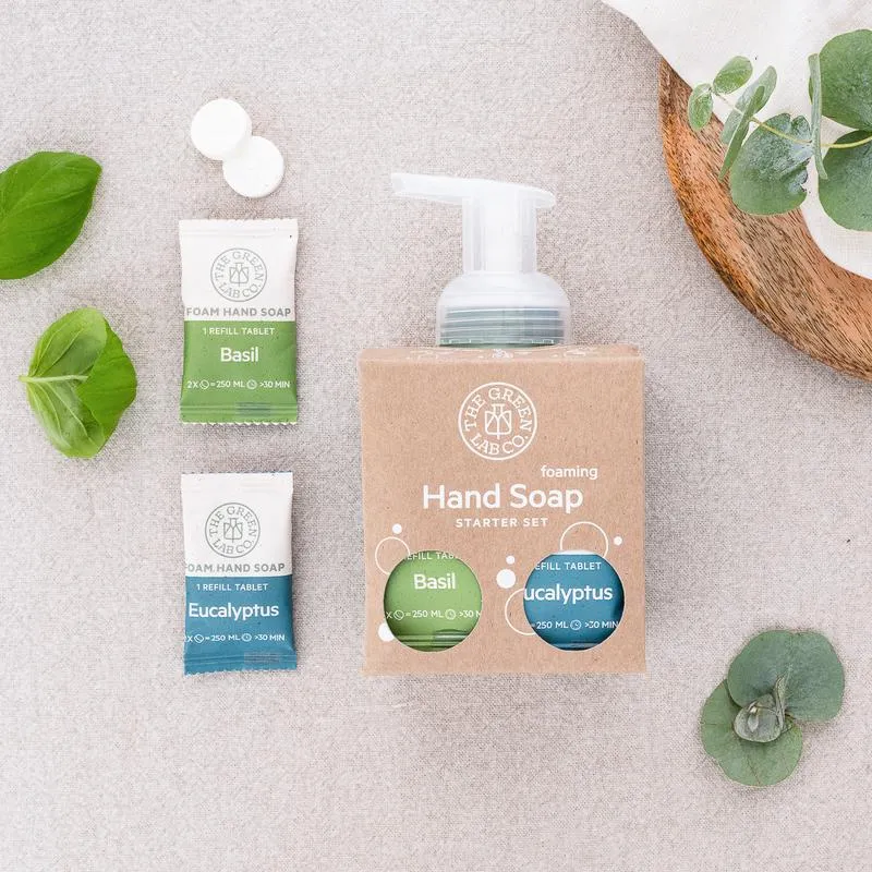 Thegreen Lab Co Handzeep start set eucalyptus b asilicum (1 set)