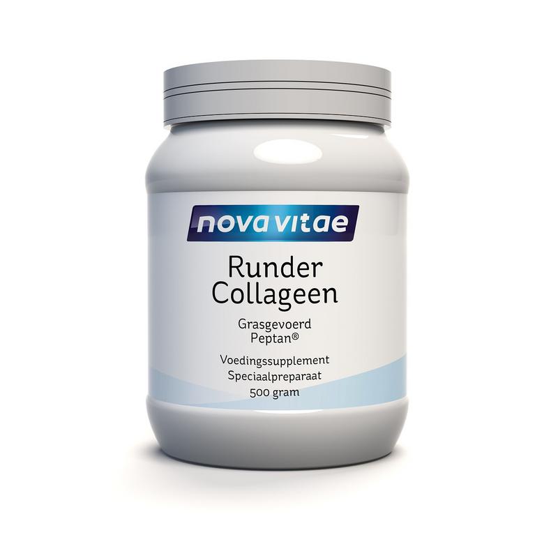 Nova Vitae Runder Collageengras Gevoerd Peptan (500 gr)