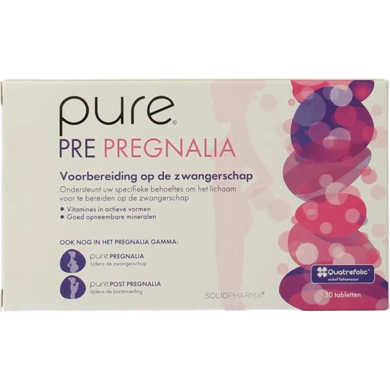 Pure Pre pregnalia (30 tabletten)