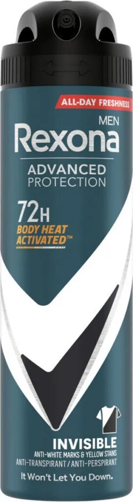 Rexona Deodorant spray invisible black & white (150 ml)