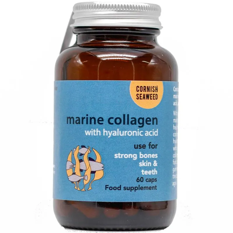 Cornish Sea Salt Marine Collageen, Hyaluronzuur & Kelp (60 capsules)