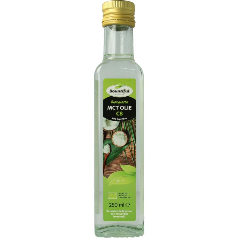 Bountiful Mct Olie Coconut Pure - 99% Caprylic Bio (250 ml)