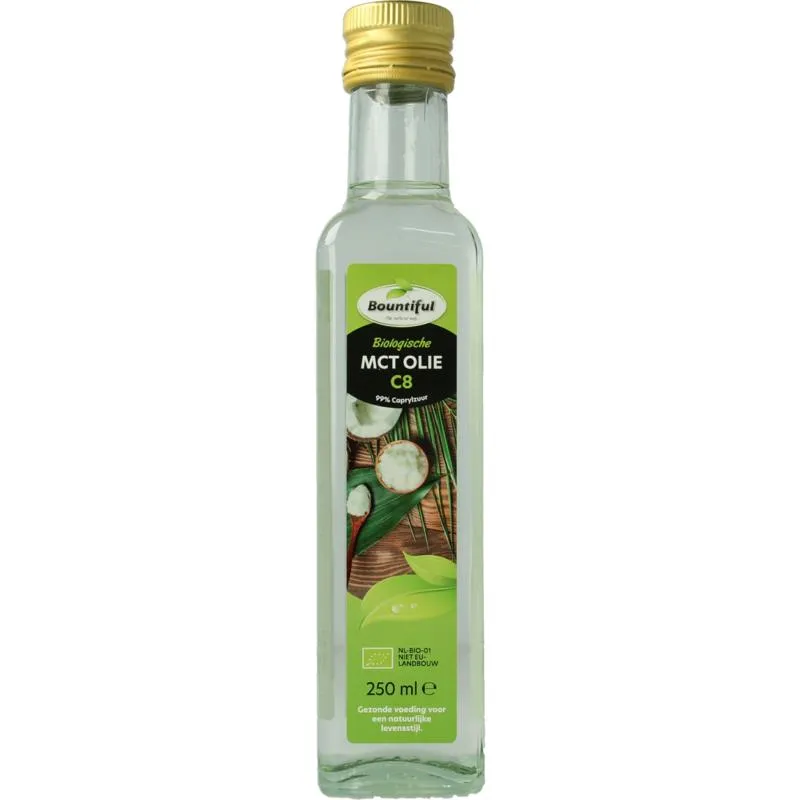 Bountiful Mct Olie Coconut Pure - 99% Caprylic Bio (250 ml)